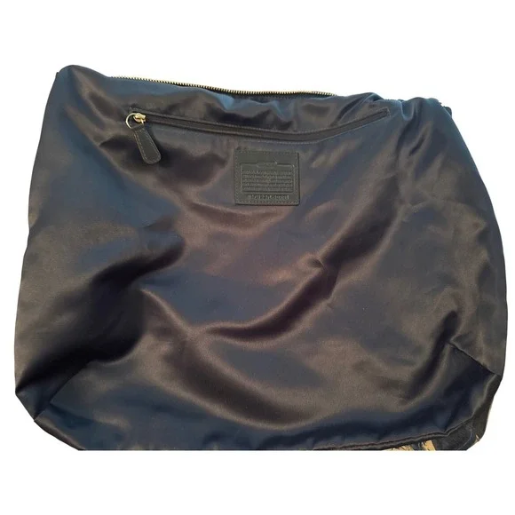 Coach Signature Graffiti Print Blue‎ Satchel Shoulder Bag Purse Handbag - Picture 9 of 10